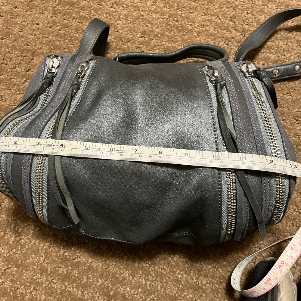 Botkier grey vintage satchel new with tags.  Gorgeous bright pink lining.
